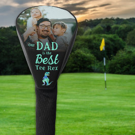 Our Dad is The Best Tee Rex Kids Photo Golf Headcover