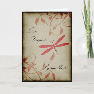 Our Deepest Sympathies Karte