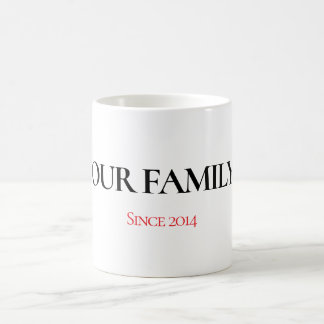 Our Family Personalized Mug Kaffeetasse