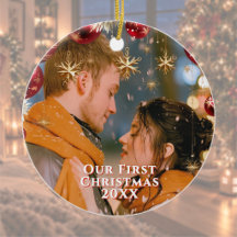 Our First Christmas Photo Mr Mrs