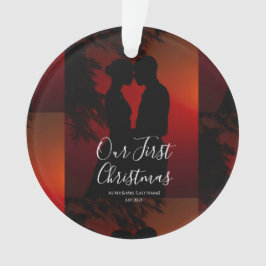 Our First Christmas Together Mr & Mrs Ornament