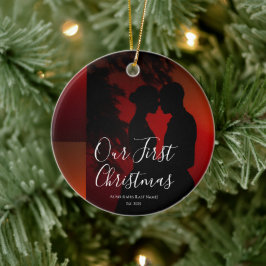 Our First Christmas Together Mr & Mrs Ornament