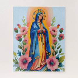 Our Lady Guadalupe Mexican Saint Virgin Mary Puzzle