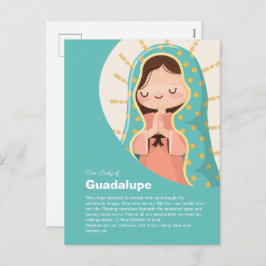 Our Lady of Guadalupe  Feiertagspostkarte