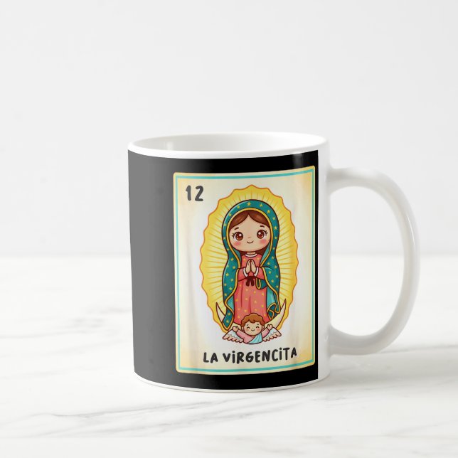 Our Lady Of Guadalupe La Virgencita Mexico For Kid Kaffeetasse (Rechts)