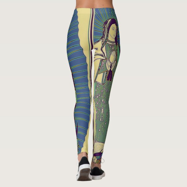 Our Lady Of Guadalupe Leggings (Rückseite)