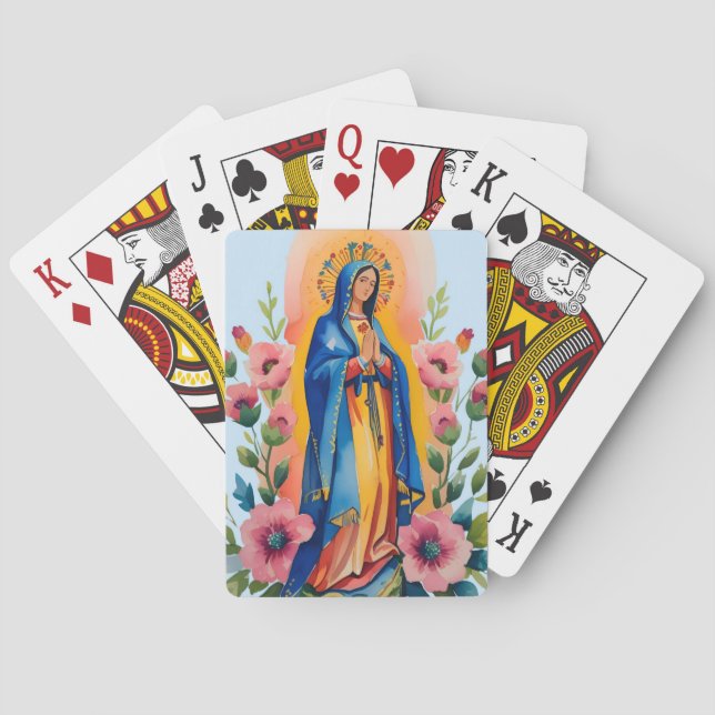 Our Lady of Guadalupe  Spielkarten (Rückseite)