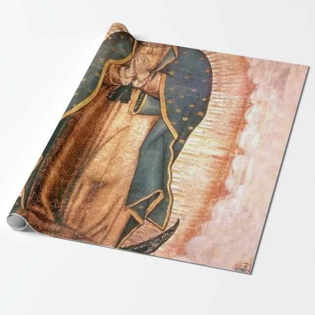 Our Lady Of Guadalupe Vintage Geschenkpapier (Ungerollt)