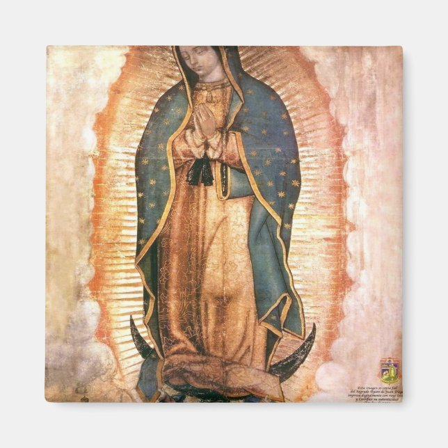 Our Lady Of Guadalupe Vintage Magnet (Vorne)