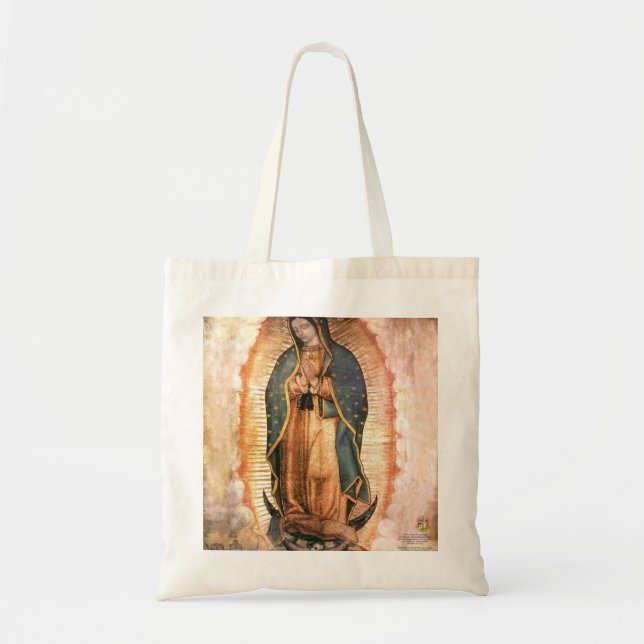 Our Lady Of Guadalupe Vintage Tragetasche (Vorne)