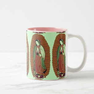 Our Lady Of Guadalupe Zweifarbige Tasse