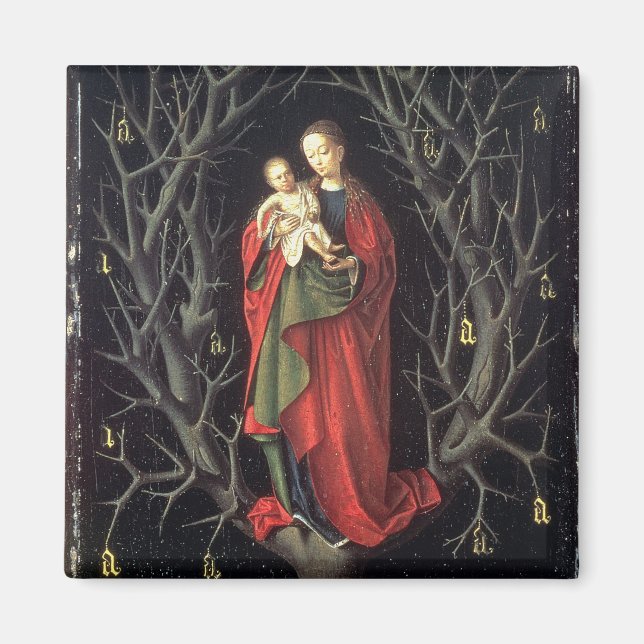 Our Lady of the Dry Tree c.1450 Magnet (Vorne)