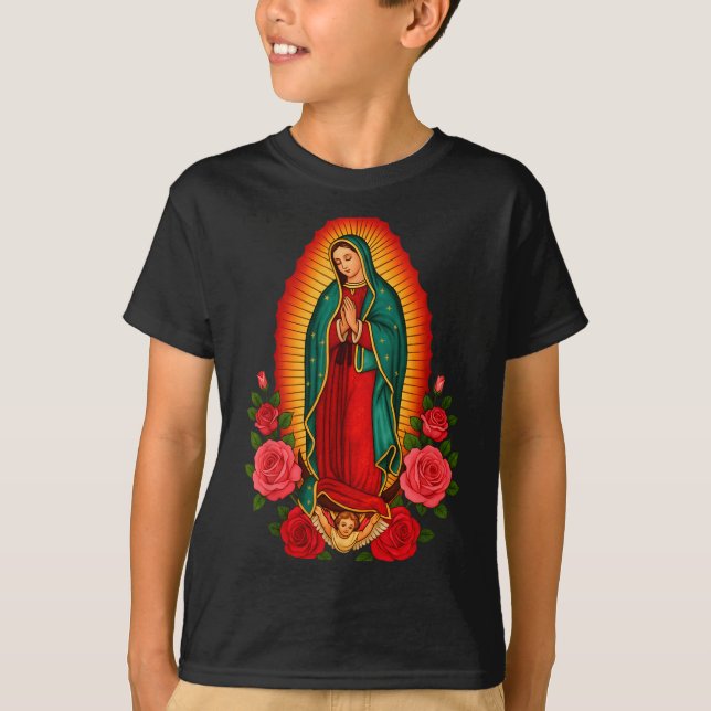 Our Lady Virgen De Guadalupe Saint Virgin Mary - C T-Shirt (Vorderseite)