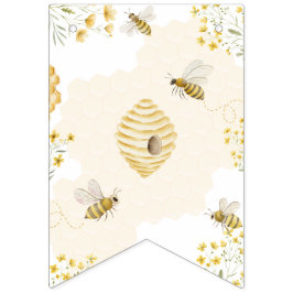Our Little Honey 1st Birthday Banner