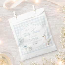 Our Little Silly Goose Blue Birthday Party Geschenktütchen