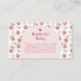 Our Little Tomato Baby Shower Enclosure Card  Begleitkarte