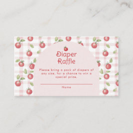 Our Little Tomato Baby Shower Enclosure Card  Begleitkarte