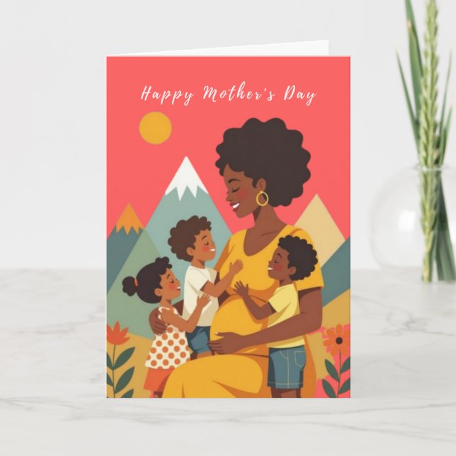 Our Love Mother's Day Card Feiertagskarte (Vorderseite)