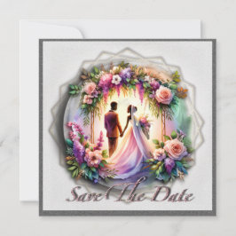 Our Love Reaches The Moon Save The Date