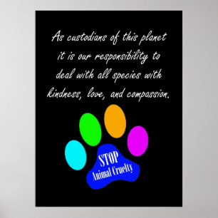 Our Responsibility Poster (black)