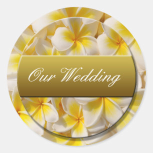 our_wedding_sticker runder aufkleber