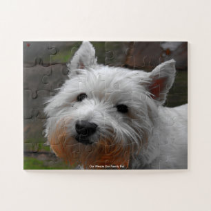 Our Westie Our Family Pet Puzzle