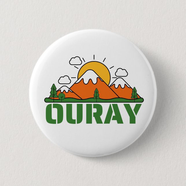 OURAY COLORADO BUTTON (Vorderseite)