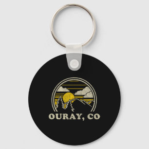 Ouray Colorado Co T Shirt Vintages Wandern Schlüsselanhänger