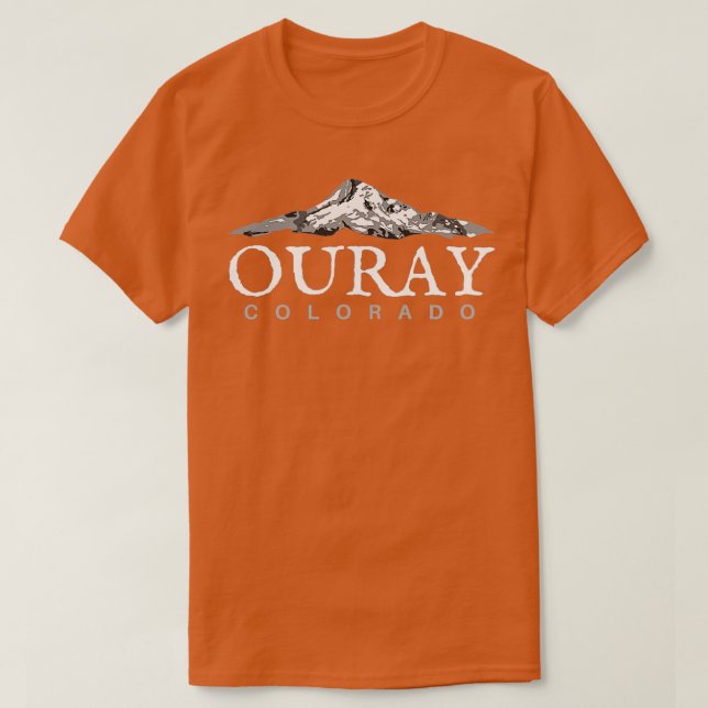 Ouray Colorado Colorado T-Shirt (Design vorne)