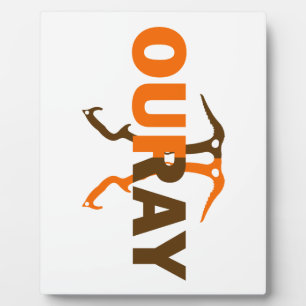 Ouray Colorado Fotoplatte