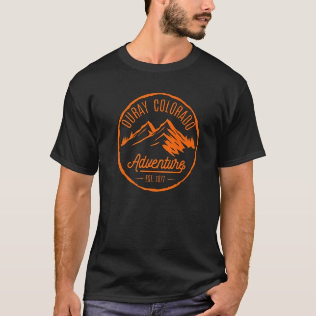 Ouray Colorado Mountains Hot Springs Premium T-Shirt (Vorderseite)