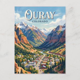 Ouray Colorado Postkarte