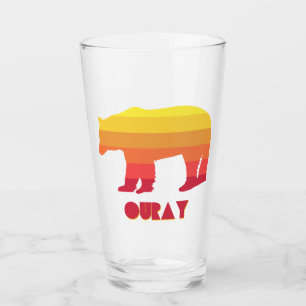 Ouray Colorado Rainbow Bear Glas