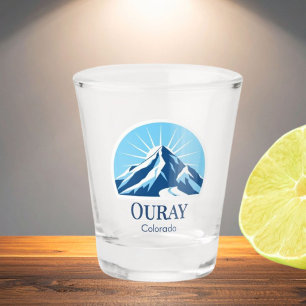 Ouray Colorado Ski Shotglas Schnapsglas