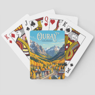 Ouray, Colorado, USA Spielkarten
