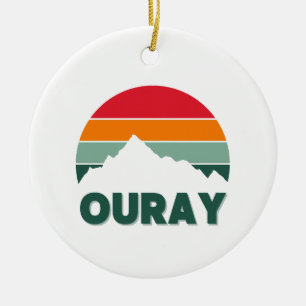 OURAY KERAMIK ORNAMENT