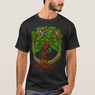 Ouroboros DNA Baum des Lebens T-Shirt