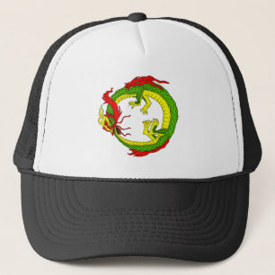 Ouroboros Drache Truckerkappe