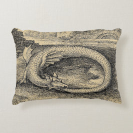 Ouroboros Dragon Kissen Für Draußen