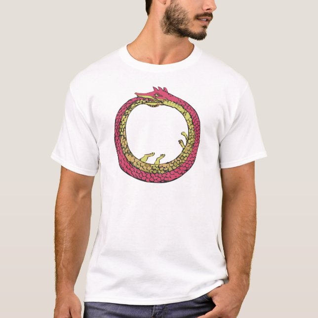 Ouroboros - ewige Rückkehr T-Shirt (Vorderseite)