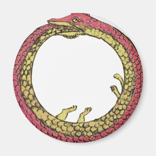 Ouroboros Magnet (Vorne)