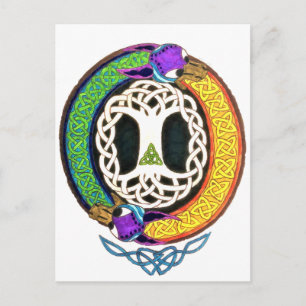 Ouroboros Postkarte
