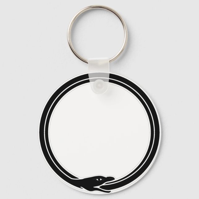 Ouroboros Schlüsselanhänger (Vorderseite)
