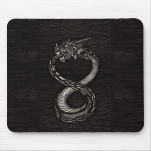 Ouroboros Unendlichkeits-Drache auf Mousepad