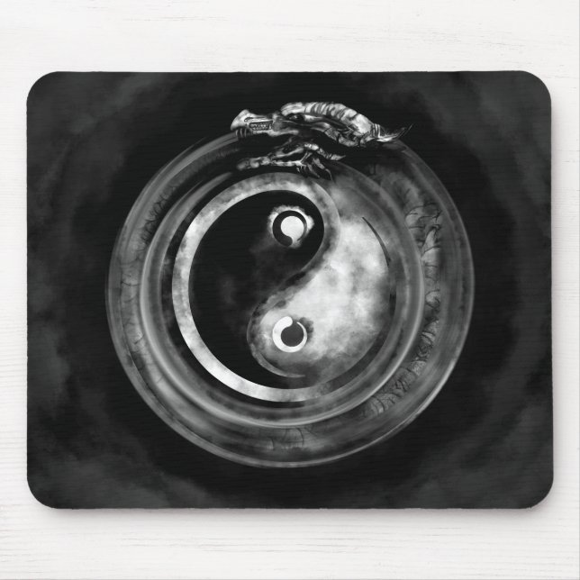 Ouroboros Yin - Yang Mousepad (Vorne)