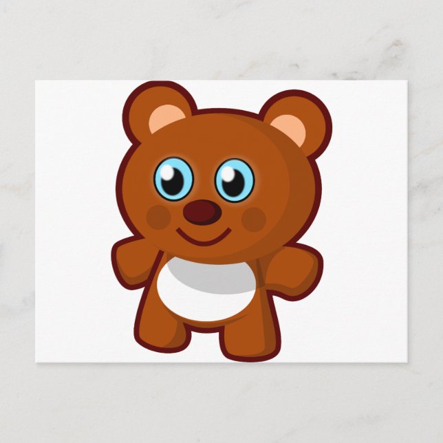 Ourson Postkarte (Vorderseite)