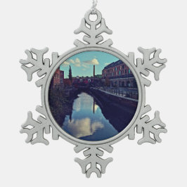 Ouseburn Schneeflocken Zinn-Ornament