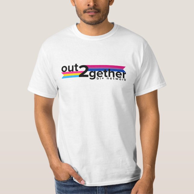 Out2Together Bi+ Network T - Shirt (Vorderseite)