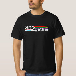 Out2Together T - Shirt Dunkle Farben