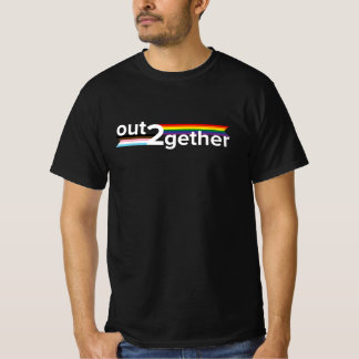 Out2Together T - Shirt Dunkle Farben